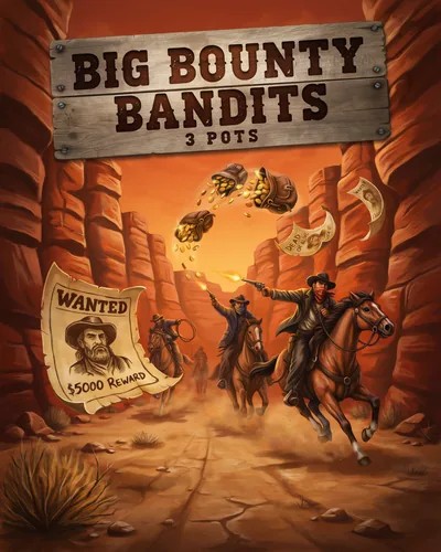 Try Big Bounty Bandits for free spins