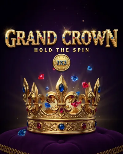 Try your luck on Grand Crown pokie