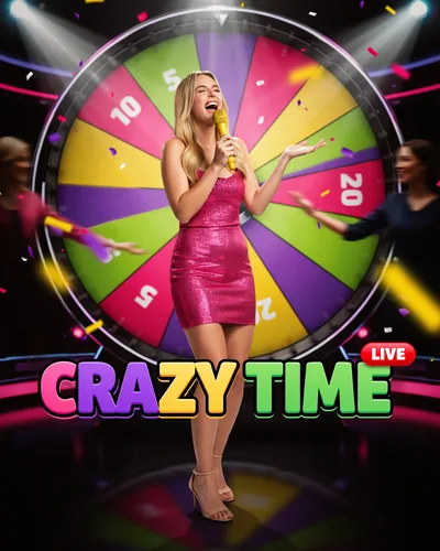 Spin the wheel on Crazy Time live