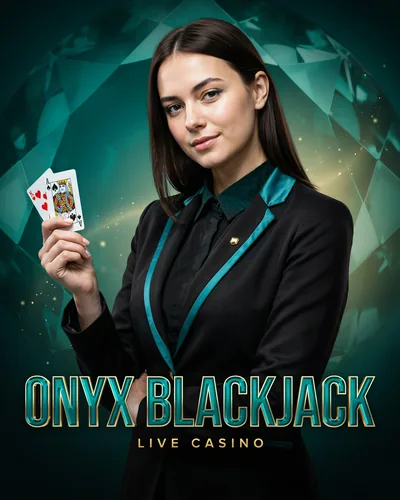Play Onyx Blackjack live at Royal Reels