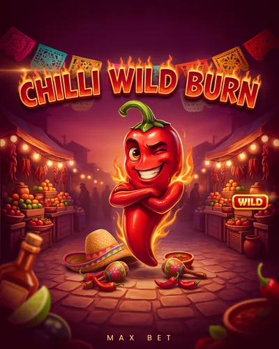 Give Chilli Wild Burn pokie a spin
