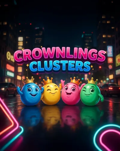 Crownlings Clusters online slot machine