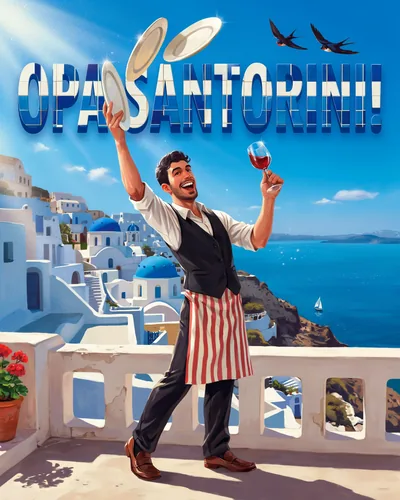 Opa Santorini slot preview