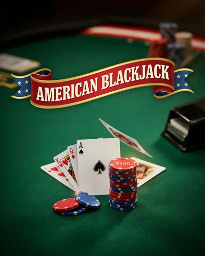 Sit down for American Blackjack